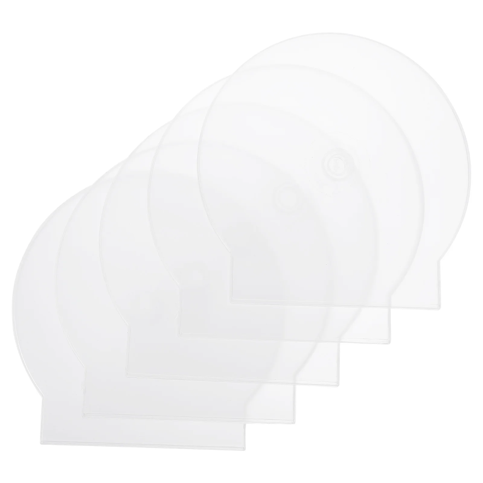 20pcs Cd Box Plastic Optical Disks Storage Case Transparent Protective For Cds Dvds Scratch Resistant Organizers