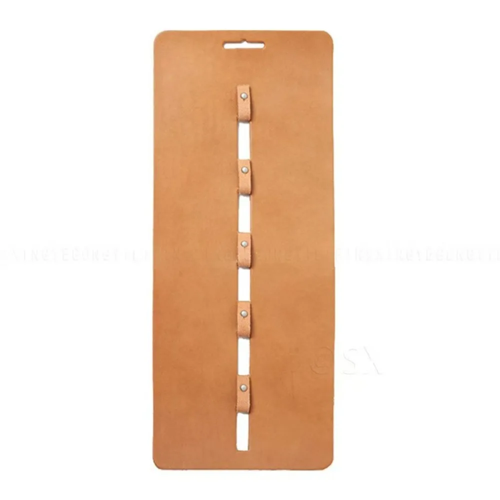 Wall Mounted Glasses Organizer 5 Slot Portable Sunglasses Storage Bag Roll Up PU Leather Eyeglasses Display Rack Office