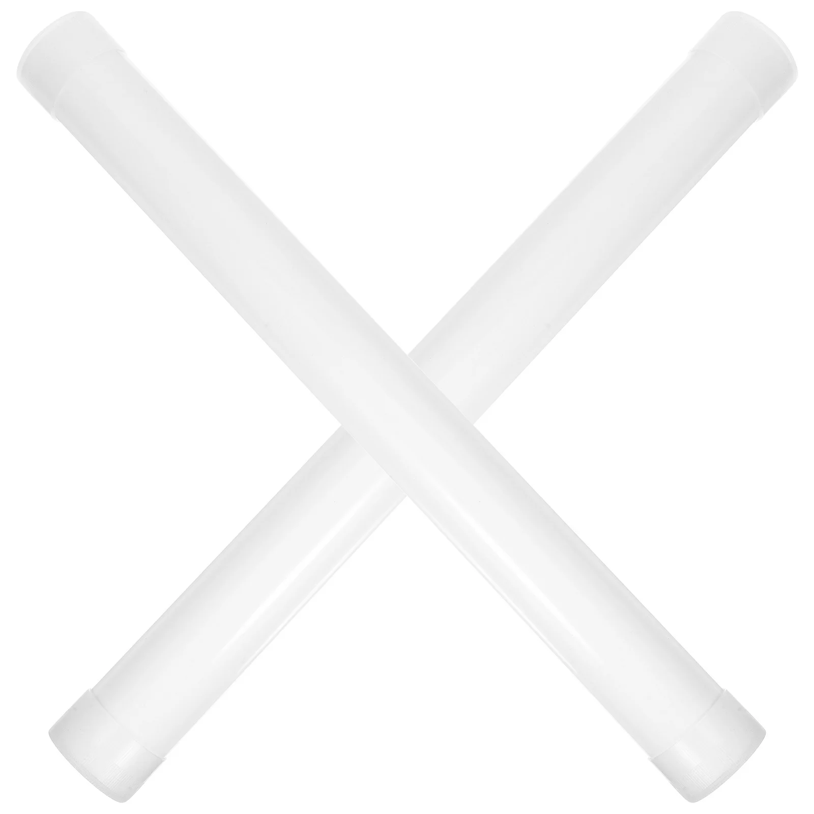 2pcs Poster Tube Pvc Reusable Artwork Storage Transport Protection For Posters Paintings Documents Drawing Case Mailing Tube