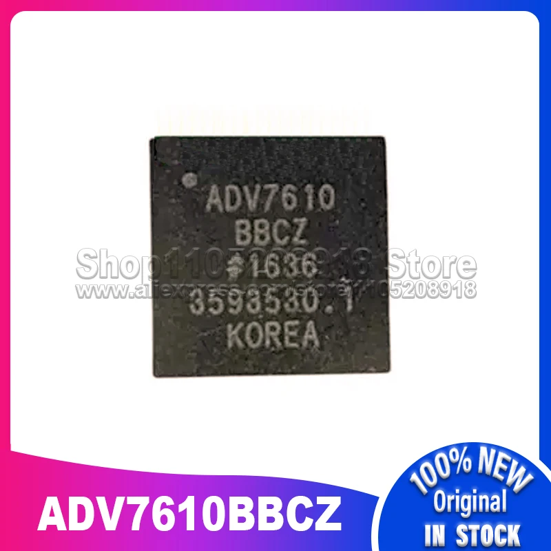 

1 ~ 20 шт./лот ADV7610BBCZ ADV7610 BGA76 100% новый оригинальный запас