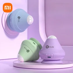 Xiaomi elektryczny adsorpcyjny masażer kulkowy powięziowy wibrujący gorący kompres ładowanie przyssawka kulka silikonowa masażer Acupoint