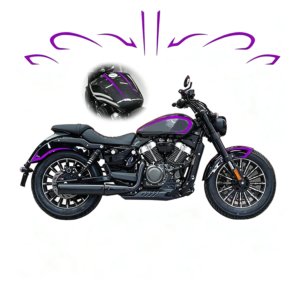 FOR BENDA CORK 250 CORK250 Motorcycle Modified Body Front Protection Stickers Decorative Sticker Decals Accessories 6