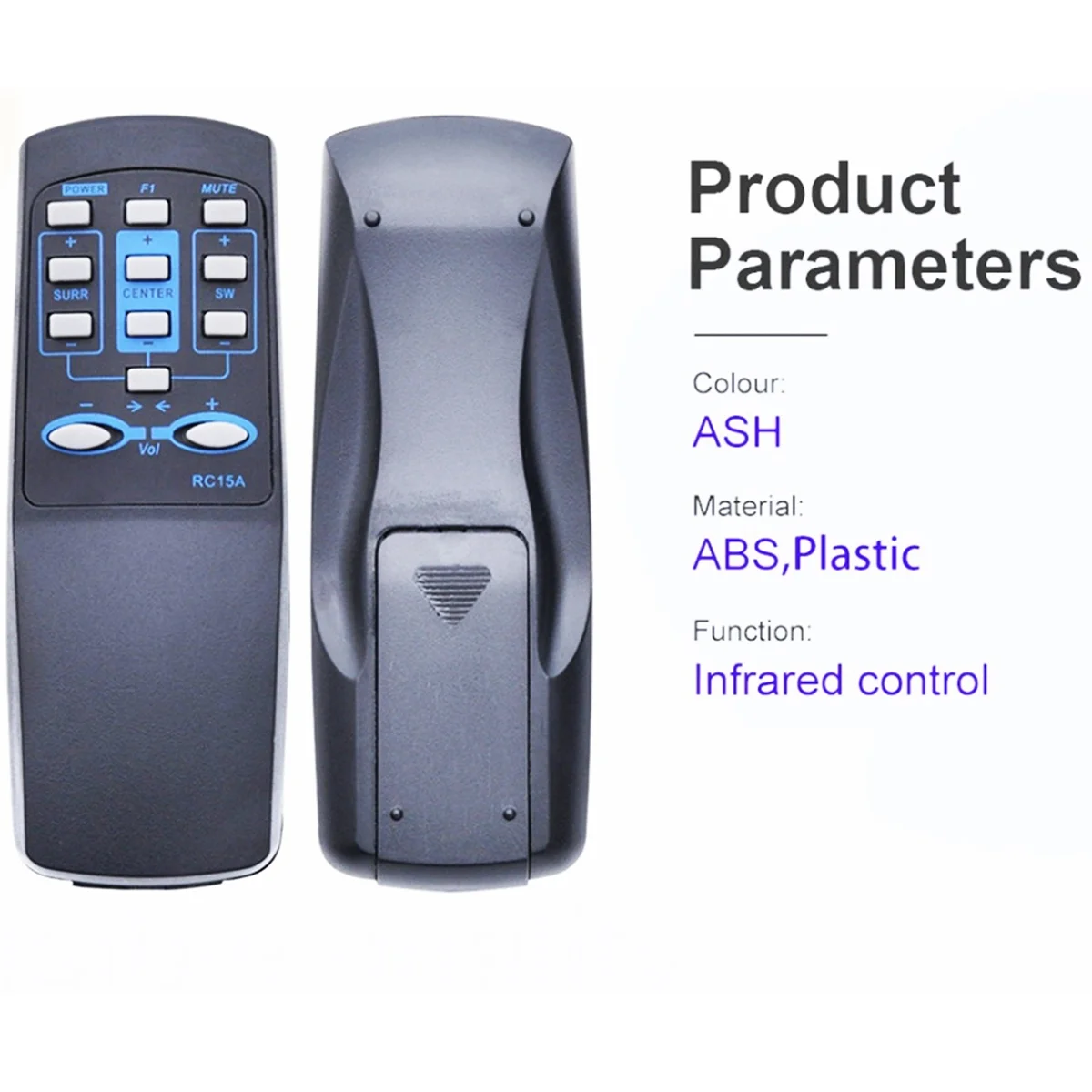 Remote Control Suitable for Edifier Sound Speaker System R501T04/S5.1M RC15A/RC16 R501T RC16 RC15T&A78P