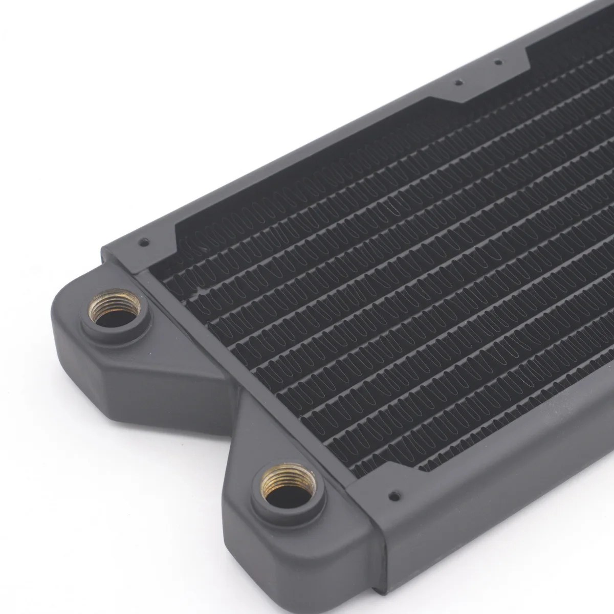 Gnorium 360mm 3x12cm Full Copper Radiator Heat Exchanger Water Cooling 10 Tubes