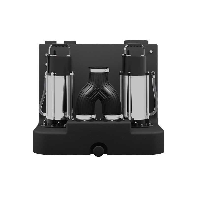 

Подвал виллы, бытовой лифт для сточных вод, встроенное автоматическое интеллектуальное подъемное оборудование с насосом