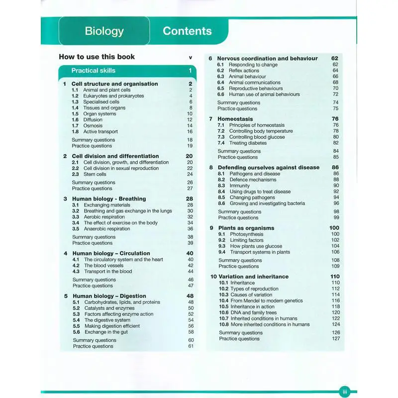 Oxford International AQA Examinations International GCSE Combined Sciences Biology Ann Fullick And Lawrie Ryan 9780198407935