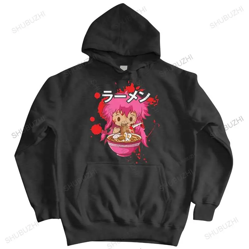 Cool Future Diary Ramen Mukbang zipper Men Cotton hoody Casual Yukiteru Amano Yuno Gasai sweatshirt Top Graphic pullover