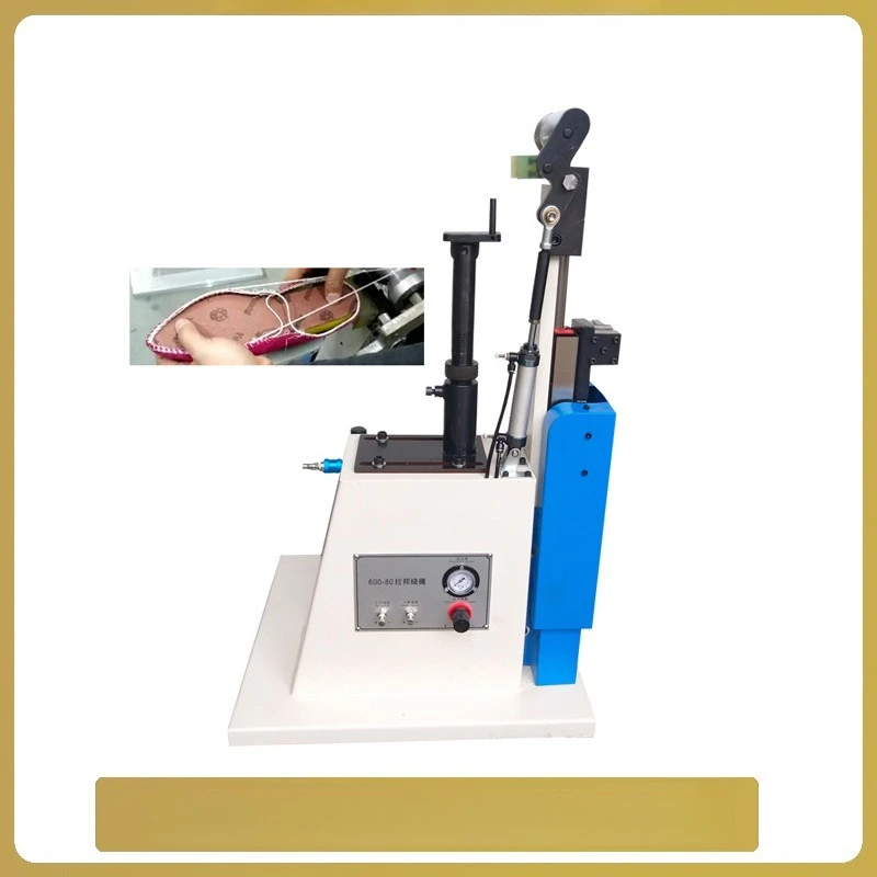 Cargo pneumatic wire pulling machine, grasping machine, semi-automatic last pulling machine