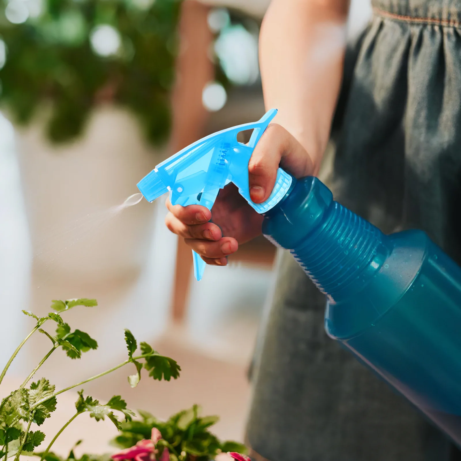 

6Pcs Plastic Balcony Plant Watering Can Spray Head Thickened Sprinkler Replacement Nozzle Garden Sprayer Heads for Healthy