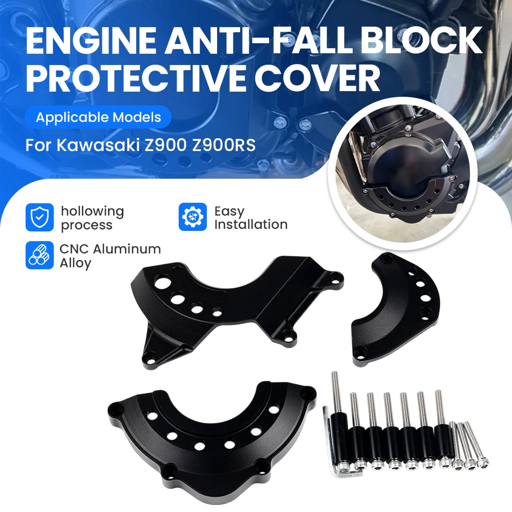 Motorcycles Engine Guard Cove For KAWASAKI Z900RS Z900 RS CAFE   Fairing Frame Slider Crash Pad Stator Protector  Accessorie