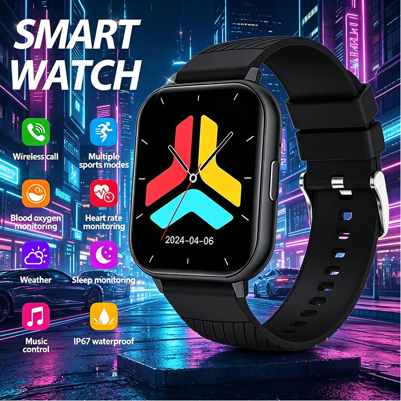 

Новые умные часы LIGE с множеством спортивных режимов, беспроводными звонками, защитой от воды IP67, управлением музыкой и ежедневным мониторингом для мужчин и женщин.