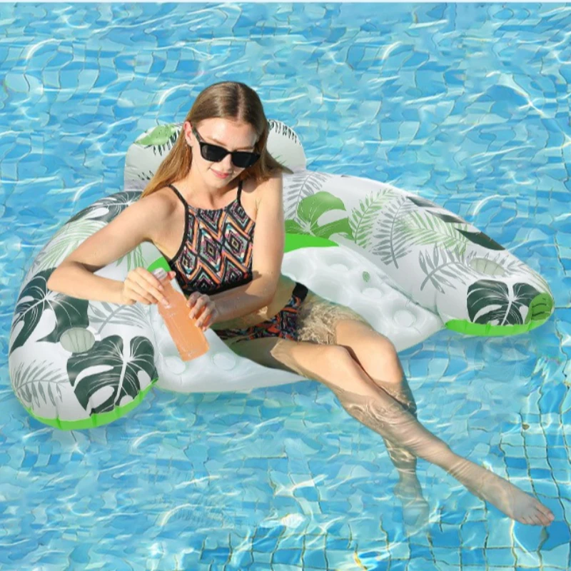 Environmentally Inflatable Seatings Friendly Cup Holder Inflatable Seatings Backrest Outdoor Furniture Suelos Inflables ZY40CQZJ