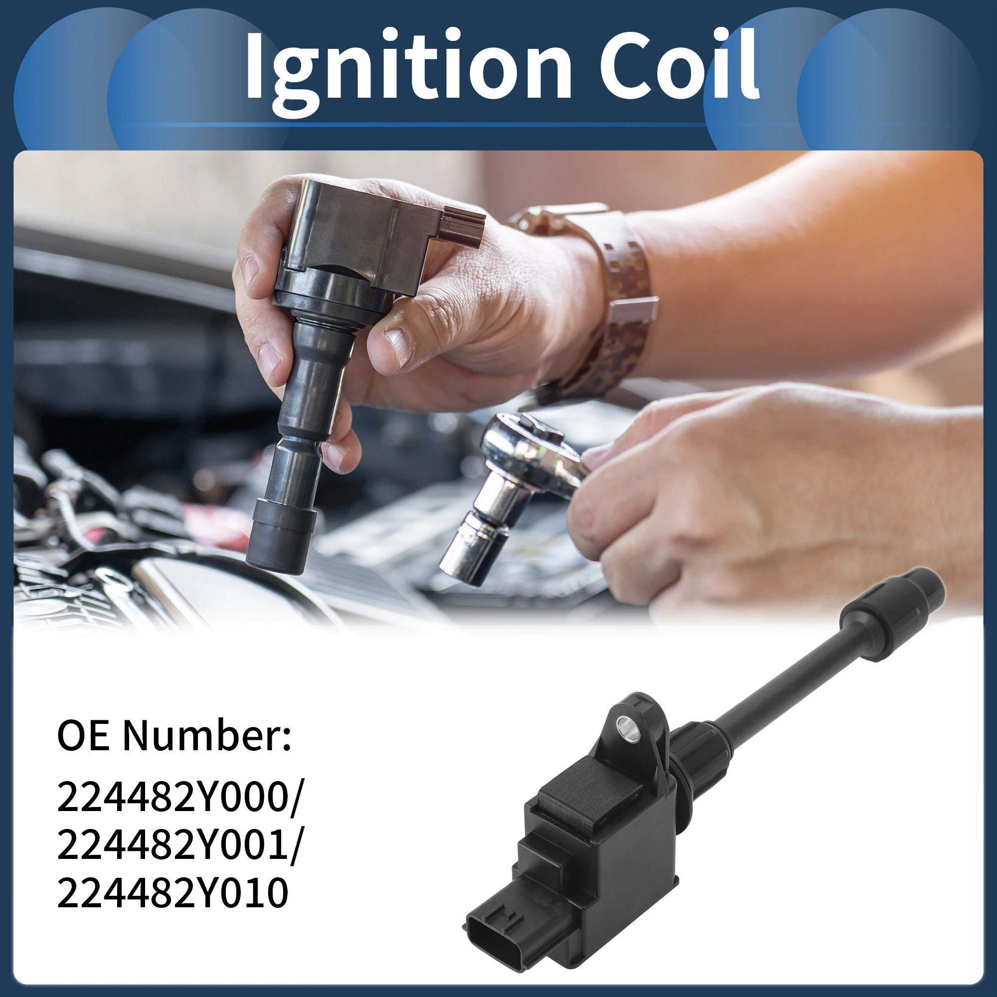 

Комплект катушек зажигания UXCELL No 22482Y000 для Infiniti I30 2000-2001 гг.