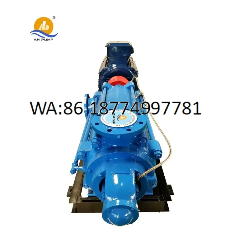 custom Stainless Steel Horizontal Multistage Single Suction High Pressure 75HP Water Pump with Hydraulic Motor for Automotive