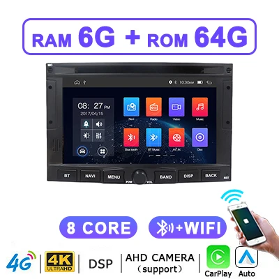 Draadloze Carplay Android 15 Auto 2DIN autoradio stereo voor Peugeot 3008 5008 2010-2016 Bluetooth 7" scherm multimediaspeler GPS