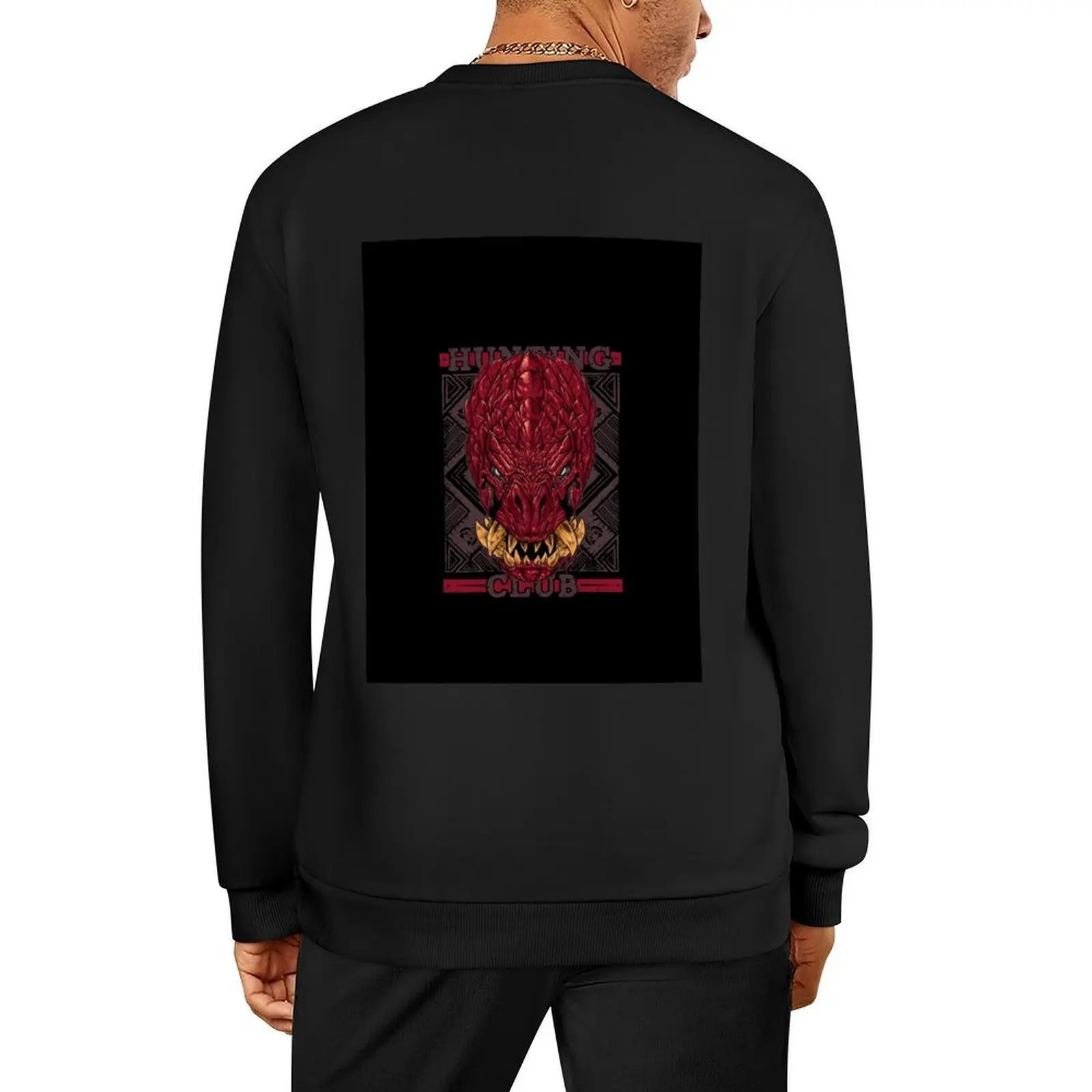 

Hunting Club: Odogaron Pullover korean autumn clothes men clothing graphic t shirts men male clothes sweatshirts for men