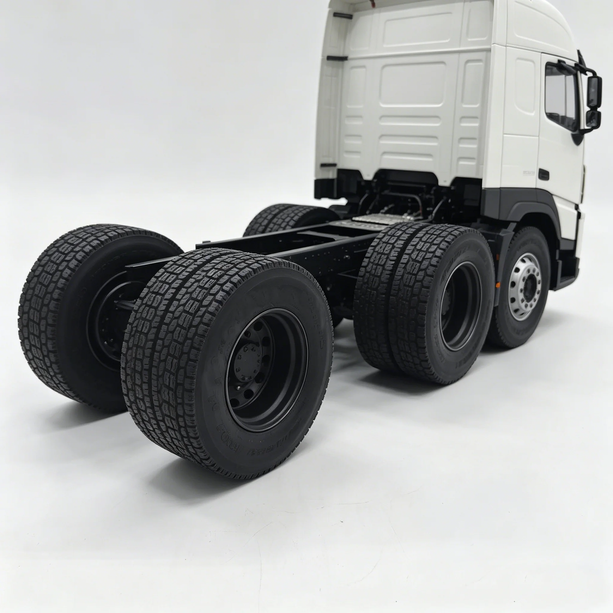 RC 1/14 1 Paar LKW-Simulationsreifen für Tamiya für Scania Man Actros LKW Anhänger Kipper DIY-Teile – Detail 1