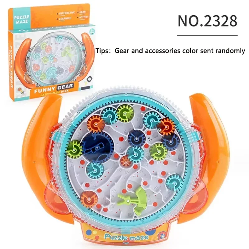 UFO Puzzle créatif labyrinthe magique Transparent Puzzle Cube de vitesse boule roulante magique 3D labyrinthe jouets pour enfants jouets anti-Stress