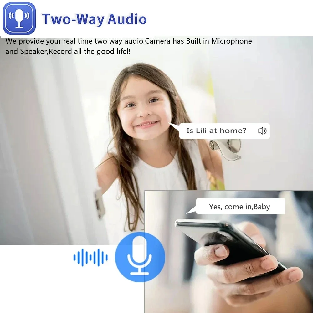 Imagem -03 - Iot-câmera de Segurança Doméstica Inteligente 4mp E27 Lâmpada ip Wifi 5g 2.4g Dual Band Cor Visão Noturna Áudio Bidirecional Rastreamento Automático yi
