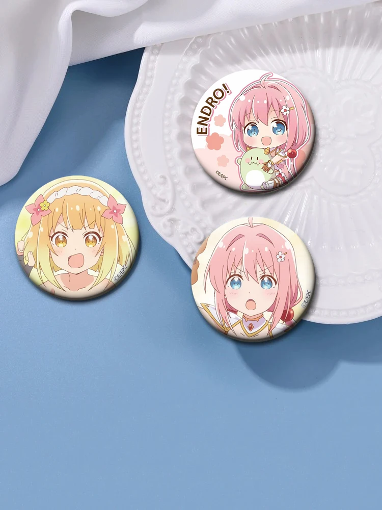 32/44/50/58 مللي متر أنيمي إندرو! دبابيس زر المفاجئة على تصميم دبابيس حقيبة الموضة اليومية الديكور شارات هدايا مثالية للأصدقاء #6