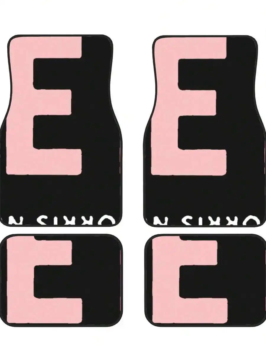 

4-Piece Custom Printed All-Weather Floor Mats - Universal Fit For Suv, Truck, Van| Easy Clean