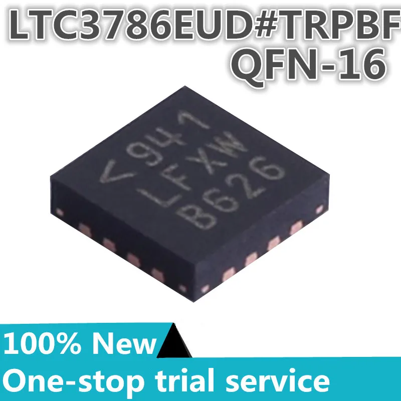 %New original stock 2-100pcs LTC3786EUD#TRPBF Synchronous Boost Controller LTC3786EUD Silkscreen LFXW package QFN-16
