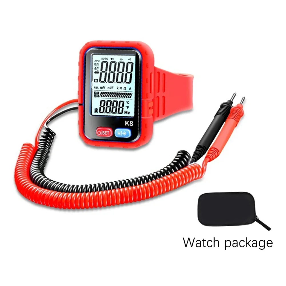 Auto Range Digital Multimeter With NCV Voltage Detection Lightweight For Home Electrician Repair Capacitance Measurement view 4
