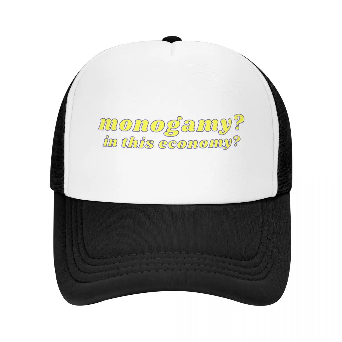 Monogamy? Dans cette économie? Casquette de Baseball à la mode marque de luxe casquette Snapback garçon enfant femme