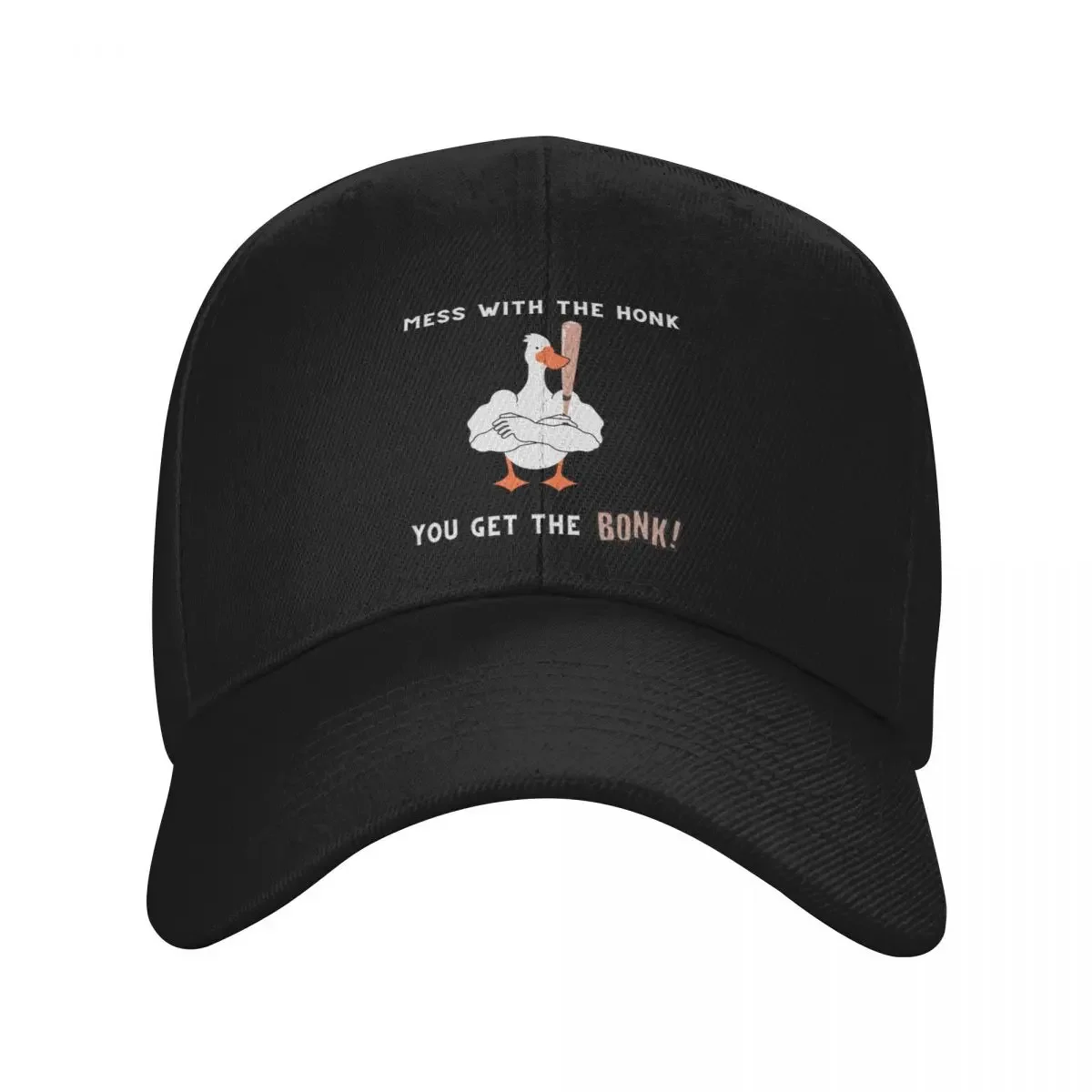 

Mess With The Honk You Get The BONK Baseball Cap golf hat genuine Sun Cap hiking hat Hats Man Women's