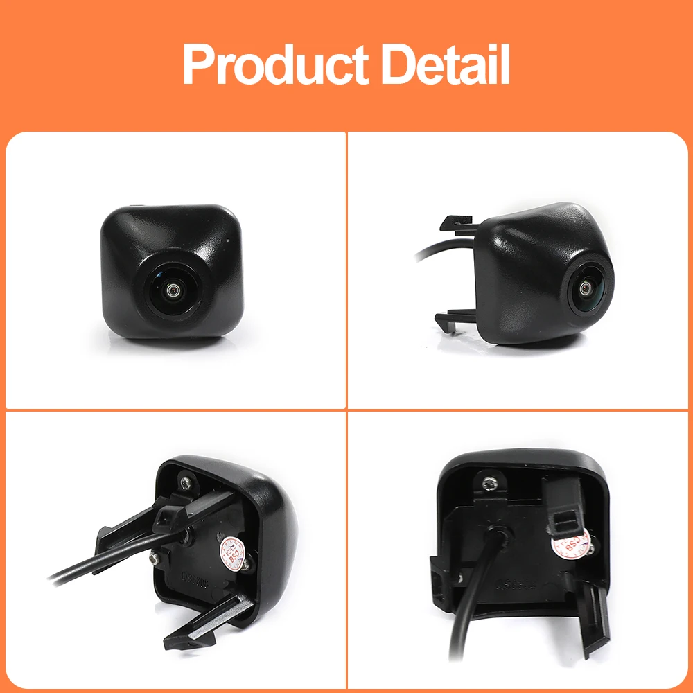 كاميرا رؤية أمامية للسيارة Carsanbo AHD 1080P لسيارة Toyota 2022/2023 Vesa للرؤية الليلية عين السمكة 150 °   كاميرا أمامية للمركبة OEM مقاومة للماء