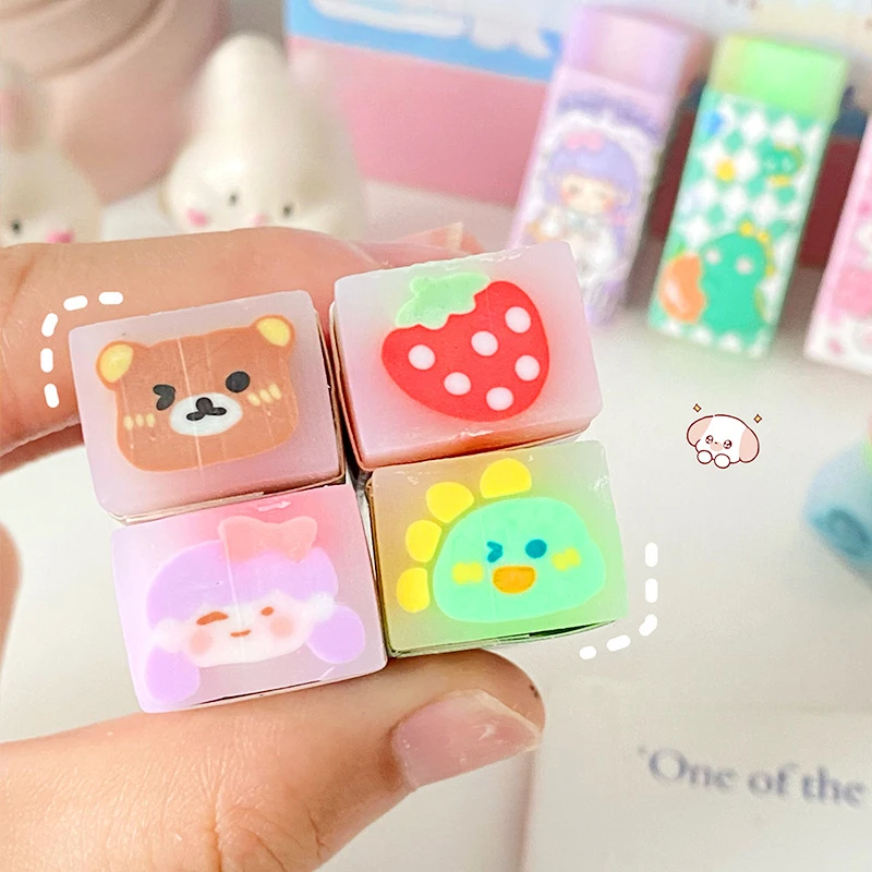 10PCS Erasers, special for students, free of lint erasers, drawing and sketching erasers