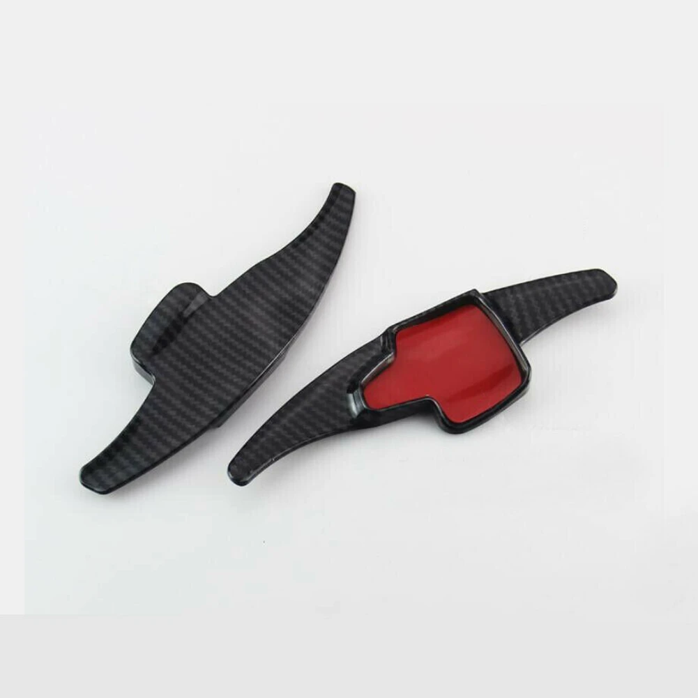 

ABS Carbon Fiber Steering Wheel Shift Paddle Shifter Extension Shape For Ford Focus Kuga Ecosport Interior Accessories-A08Q