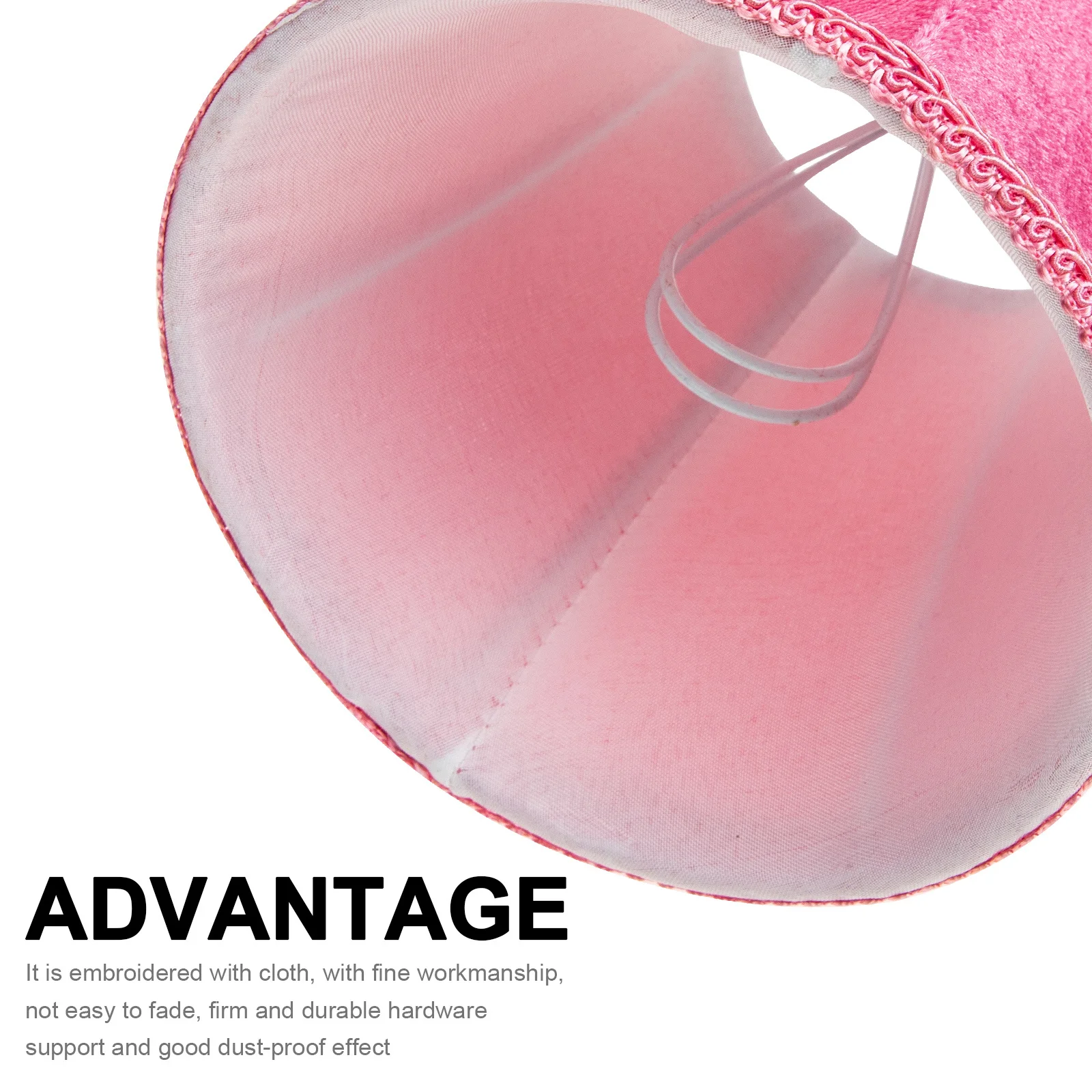 

Тканевый потолочный абажур, железный материал из ткани для гостиной, спальни, легкий, простой в установке абажур для потолка