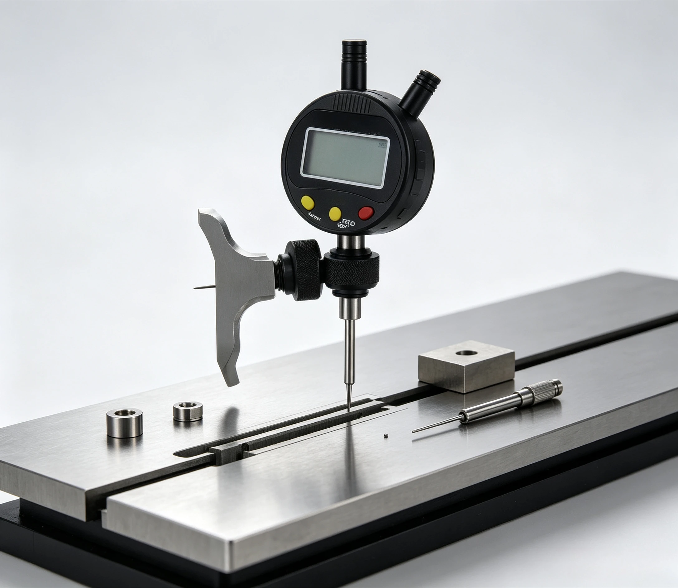 Digital Depth Gauge & Dial Height Gauge, T-Type Height Gauge for Depth and Height Measurement