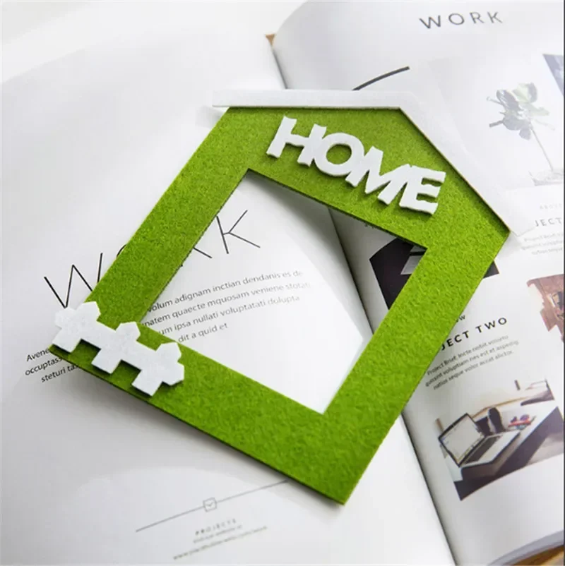 Cute Cartoon Felt Hollow Out Switch Sticker Creative Home Wall Decals No Glue Socket Switch Decor Cover