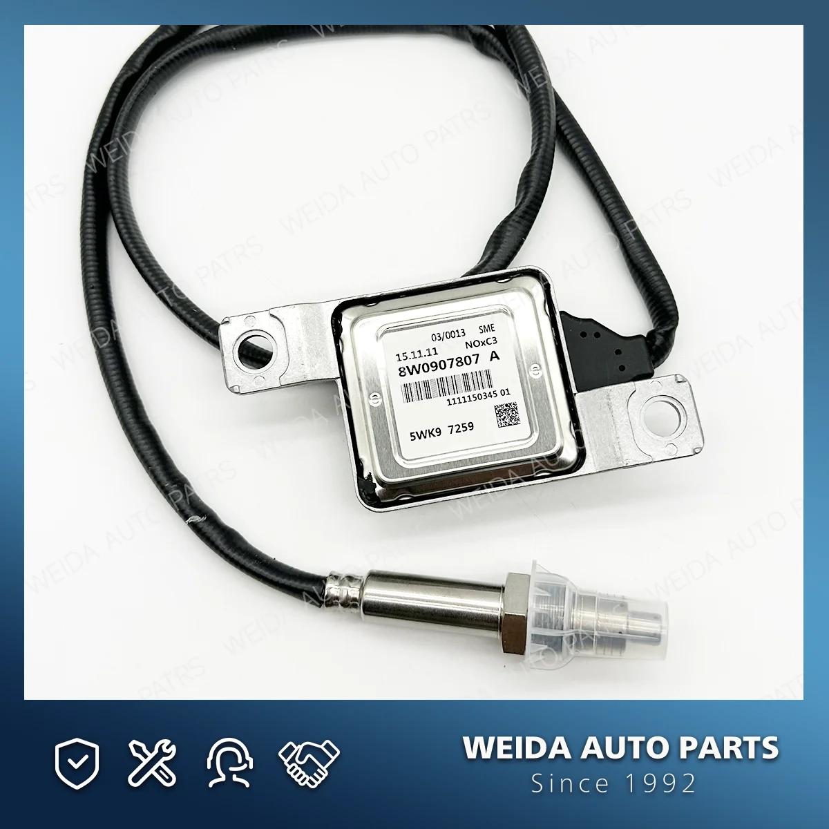 8W0907807A 5WK97259  NEW Nitrogen Oxide Nox Sensor Fits For VW AUDI A4 S4 B9 8W A5 S5 F5