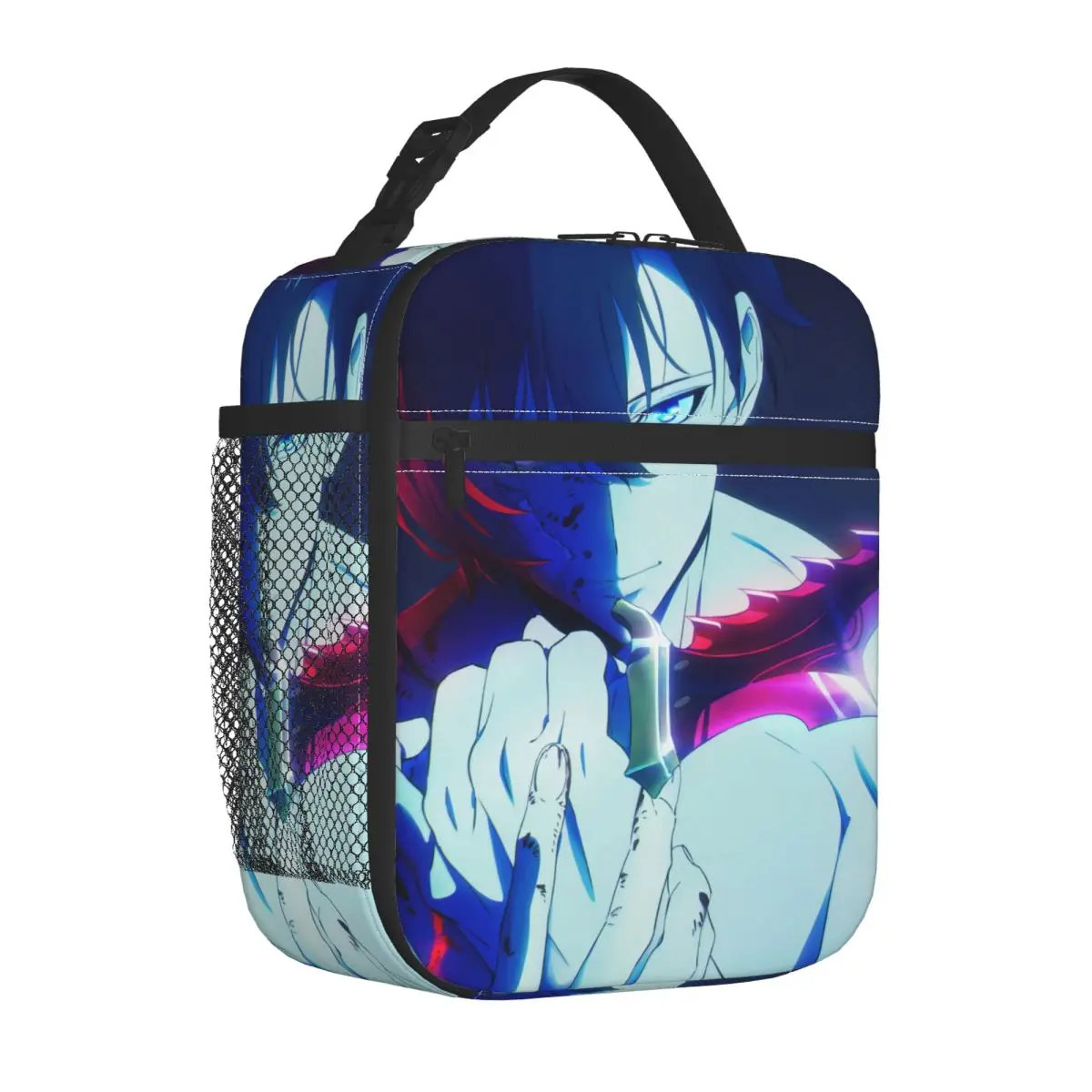 Anime Solo Leveling Merch Insulated Lunch Bags For Work Storage Food Boxes Portable Thermal Cooler Lunch Box