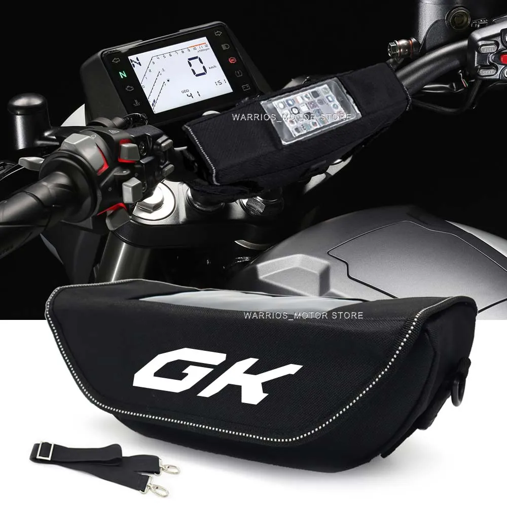 

Waterproof Handlebar Bag For Zontes GK 125 / GK 155 / GK 125X GK-125 GK-125X GK-155 Motorcycle Storage Travel Tool bags