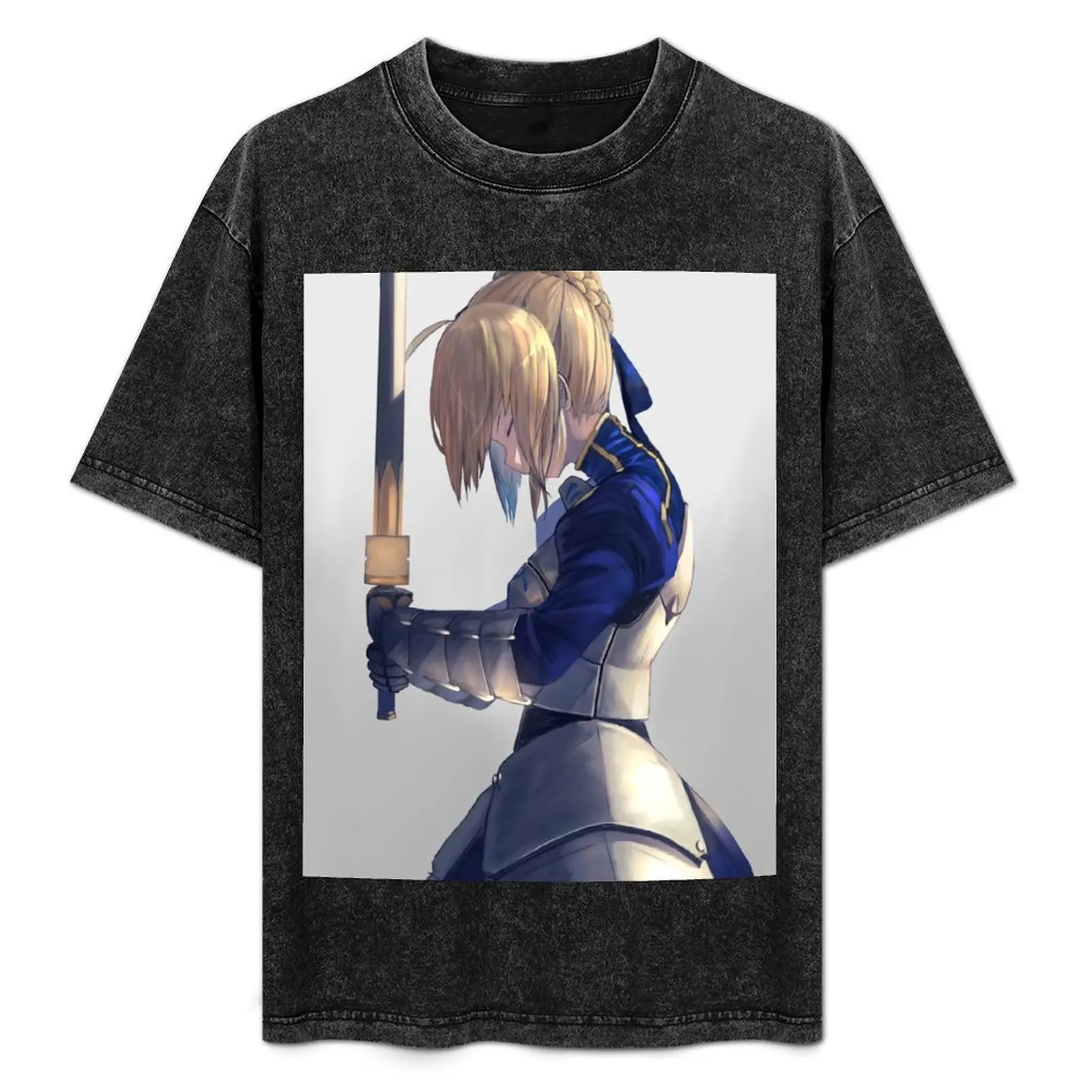 

Saber Fate Stay night T-Shirt sweat customizeds Men's clothing