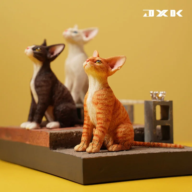 

JXK1/6 Devon Rex прекрасная экшн-фигурка орменты каваи 100% оригинальная Коллекционная модель Кукла игрушки Realshot