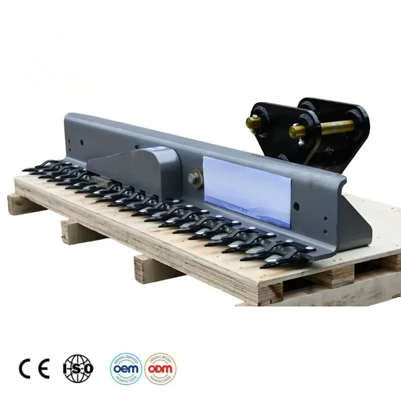 Excavator Hydraulic Flail Hedge Trimmer for Arboriculture Nursery and Botanical Garden Maintenance