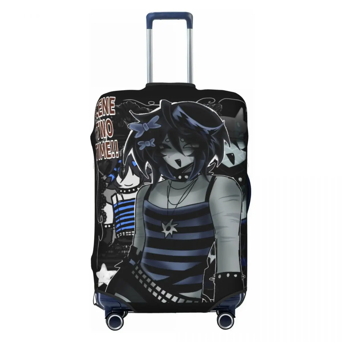 Forsaken Scene Twotime Suitcase Cover Vacation Business Useful Luggage Supplies Protection