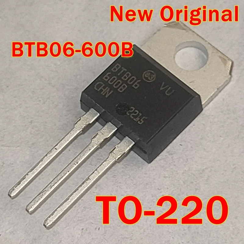 1pcs to 100pcs New Original BTB06-600B TO-220 6A TRIACs