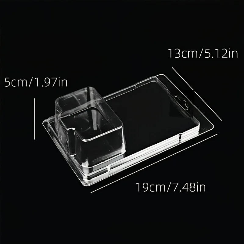 20/40pcs Plastic Model Car Protection Cases Display Storage Boxes Flip-Top Transparent Packaging for Die-Cast Cars Complete Sets
