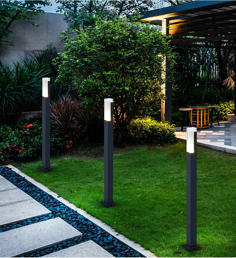 Lawn Lamp Outdoor Waterproof Park Garden Fixtuers Greening