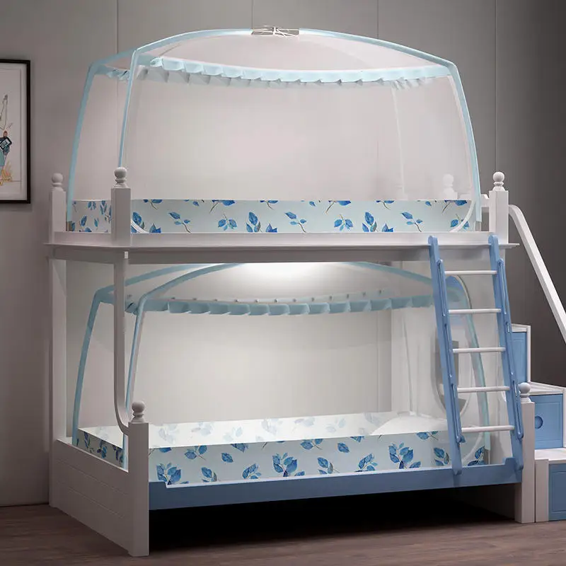 Foldable Student Dormitory Installation-free Mosquito Net New Universal Yurt Mosquito Net Children\'s Bed Single Mosquito Net