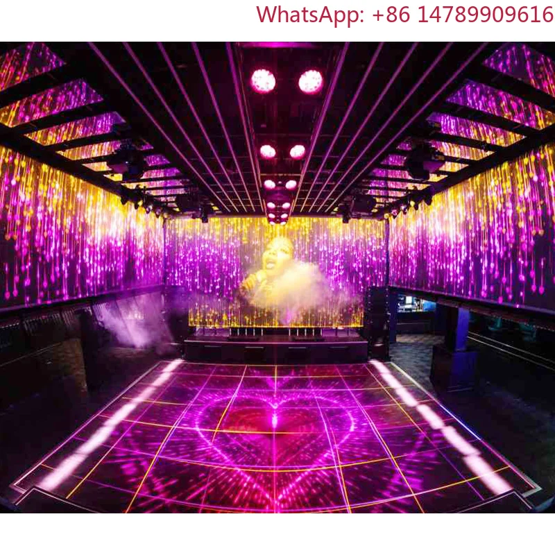 Light And Shadow InteractionHigh Weight CapacityLecede P3.9 P4.81 Led Video Wall Event Rental Indoor Led Display Pantalla Outdoo