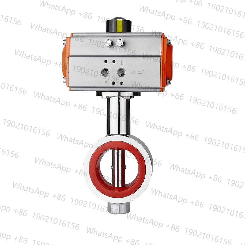

Пневматический дроссельный клапан с санитарным зажимом D671X, пищевой интегрированный пневматический шаровой клапан из нержавеющей стали DN100