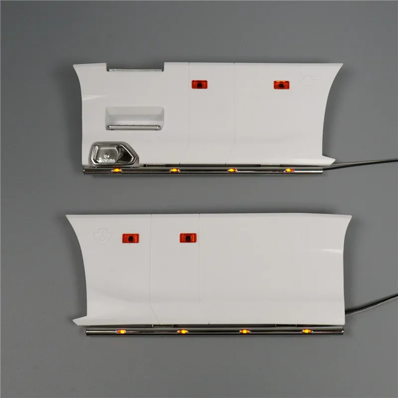 LED Upgrade Side Skirt Light Board Decorative Lamp for 1/14 Tamiya RC Dump Truck SCANIA 770S 6ร4 56368 Car Accessories