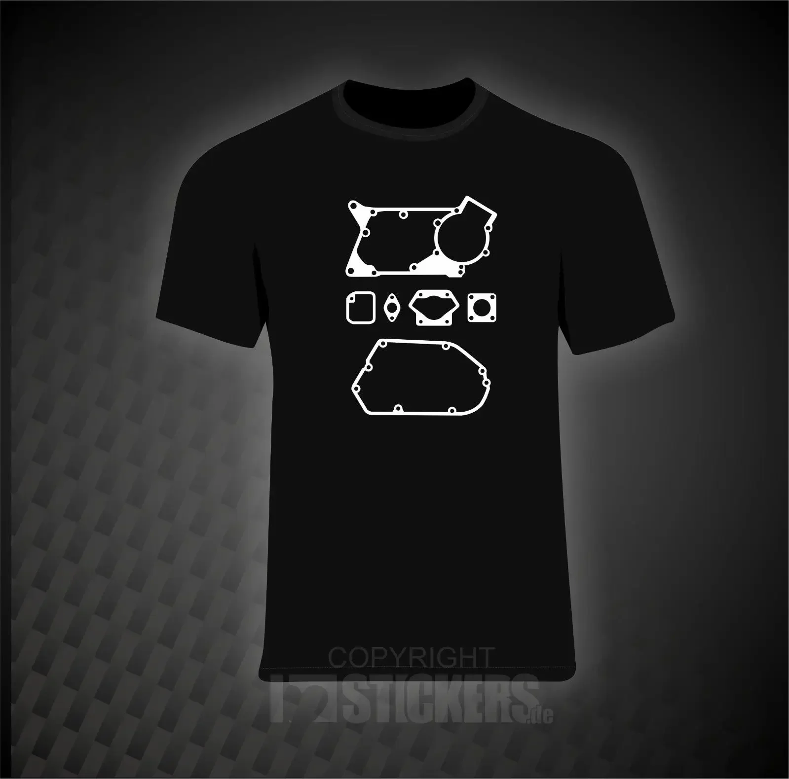 Hot Sale Summer Dichtung Tshirt Schrauber Vergaser Ddr Oldschool Moped Tuning Fun  Ts035 100% Cotton For Man Shirts
